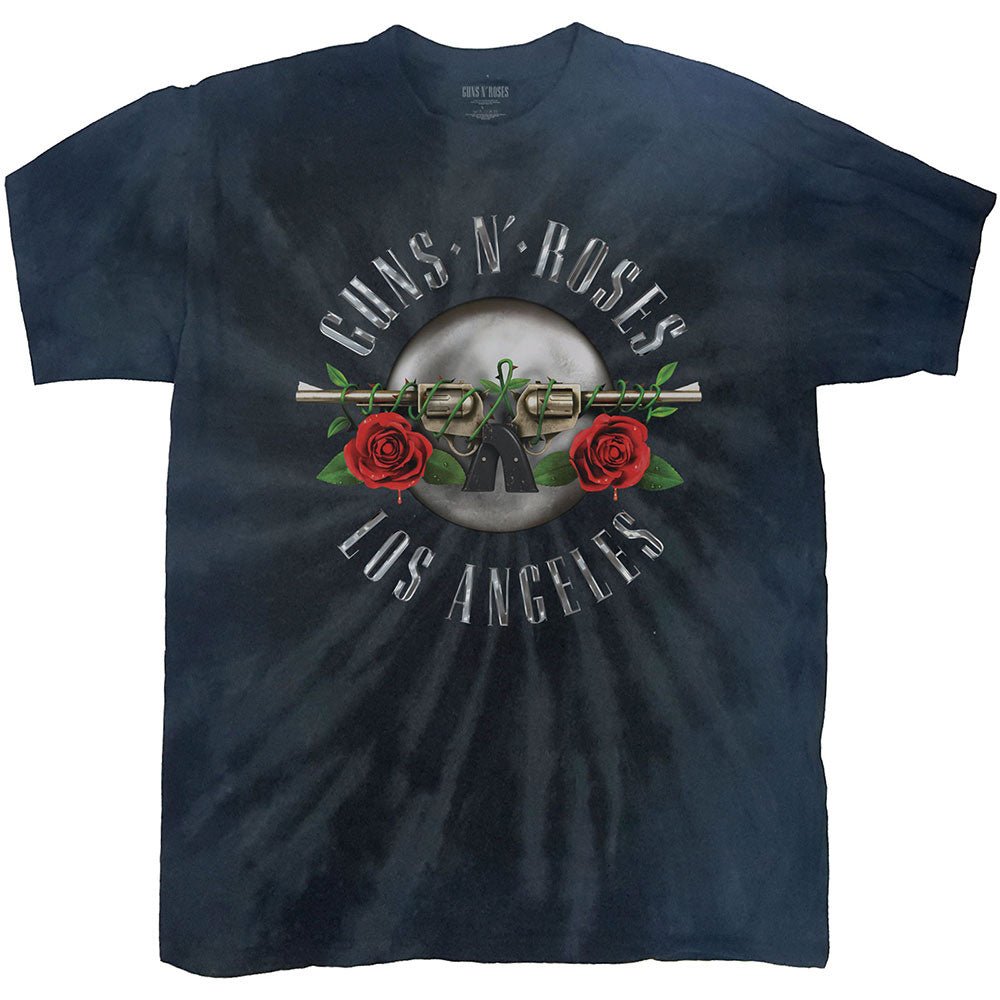 GUNS N ROSES ガンズアンドローゼズ (結成 40周年 ) - Los Angeles / タイダイ / Tシャツ / メンズ - PGS